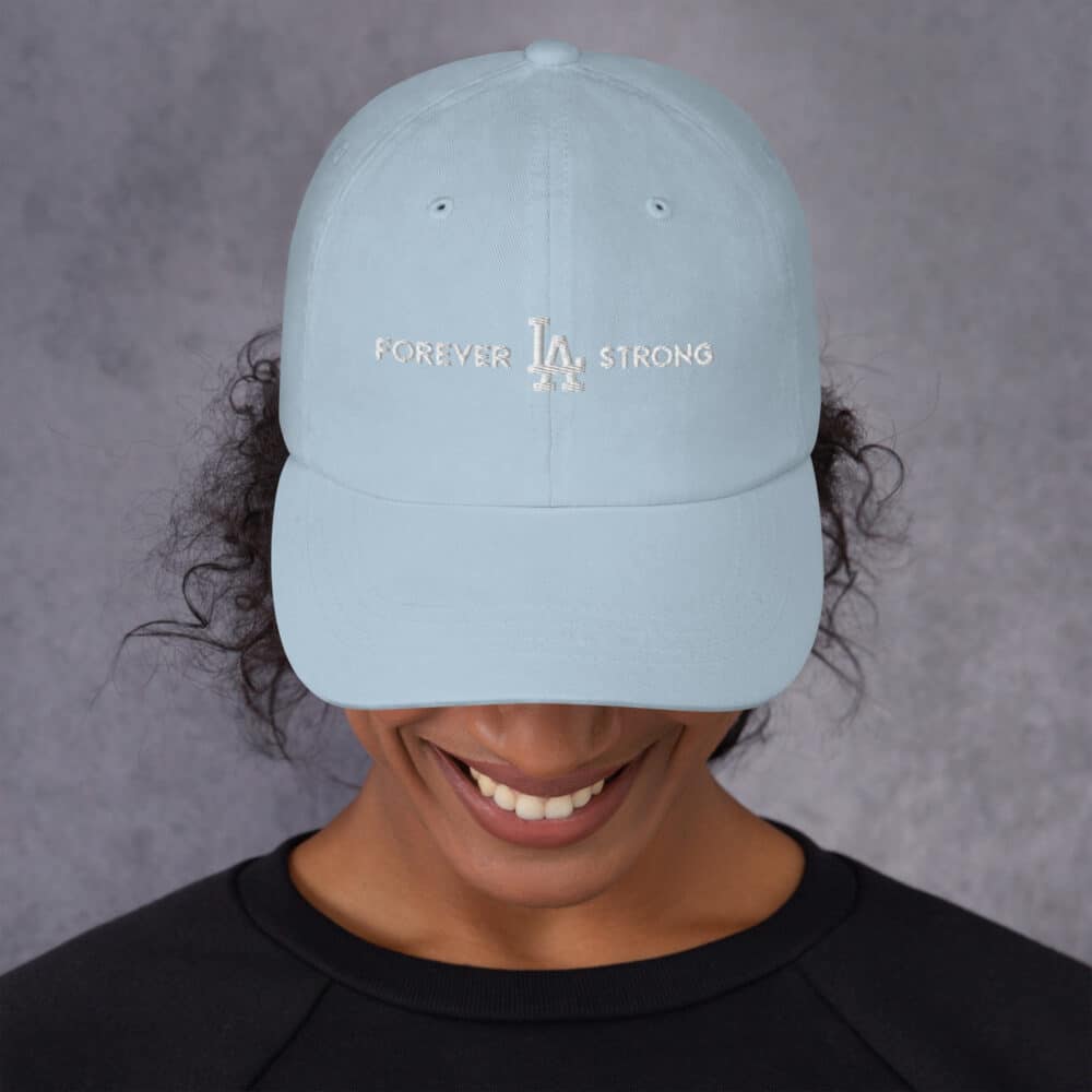 Forever LA Strong Embroidered Dad hat - Image 5