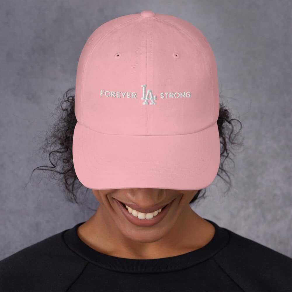 Forever LA Strong Embroidered Dad hat - Image 4