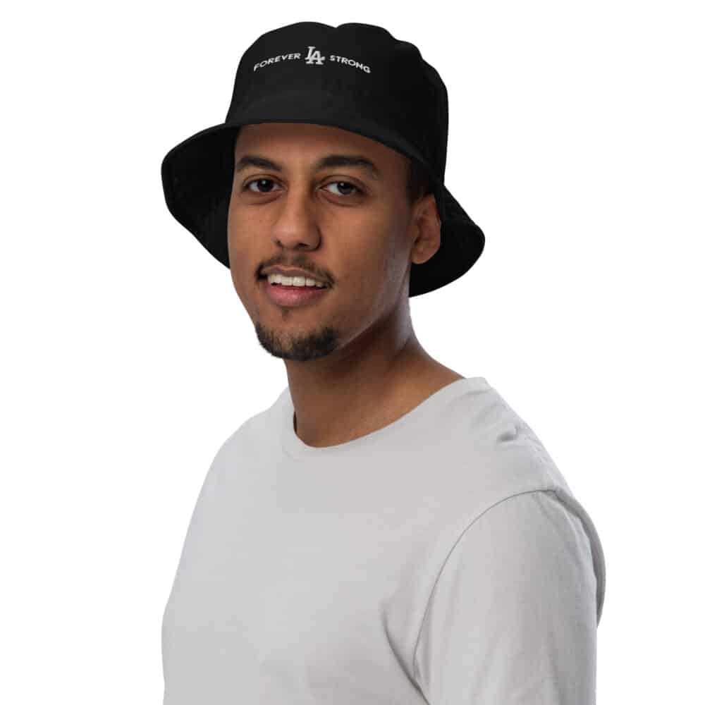 Forever LA Strong Embroidered Bucket Hat - Image 2