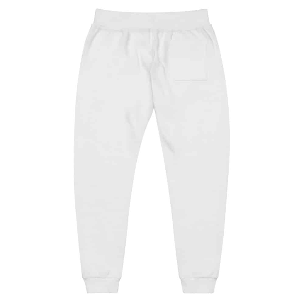 Unisex Forever LA Strong fleece sweatpants White Text - Image 19